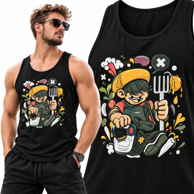 TANK TOP  ANIMOWANY  FARMER KID